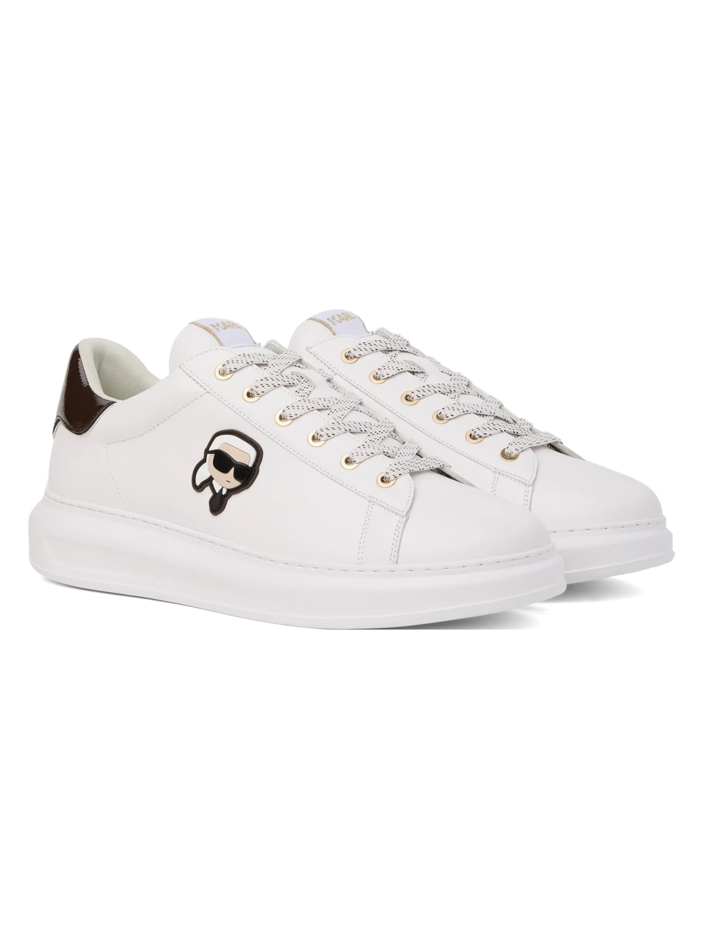 Karl Lagerfeld - Zapatillas deportivas bajas 'Ikon NFT Kapri' en blanco