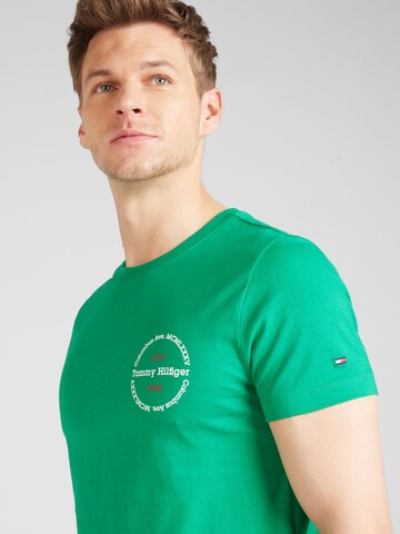 T-Shirt TOMMY HILFIGER en vert