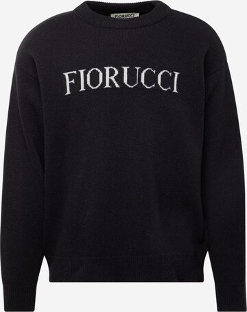 Fiorucci Sweater 'Heritage' in Black: front