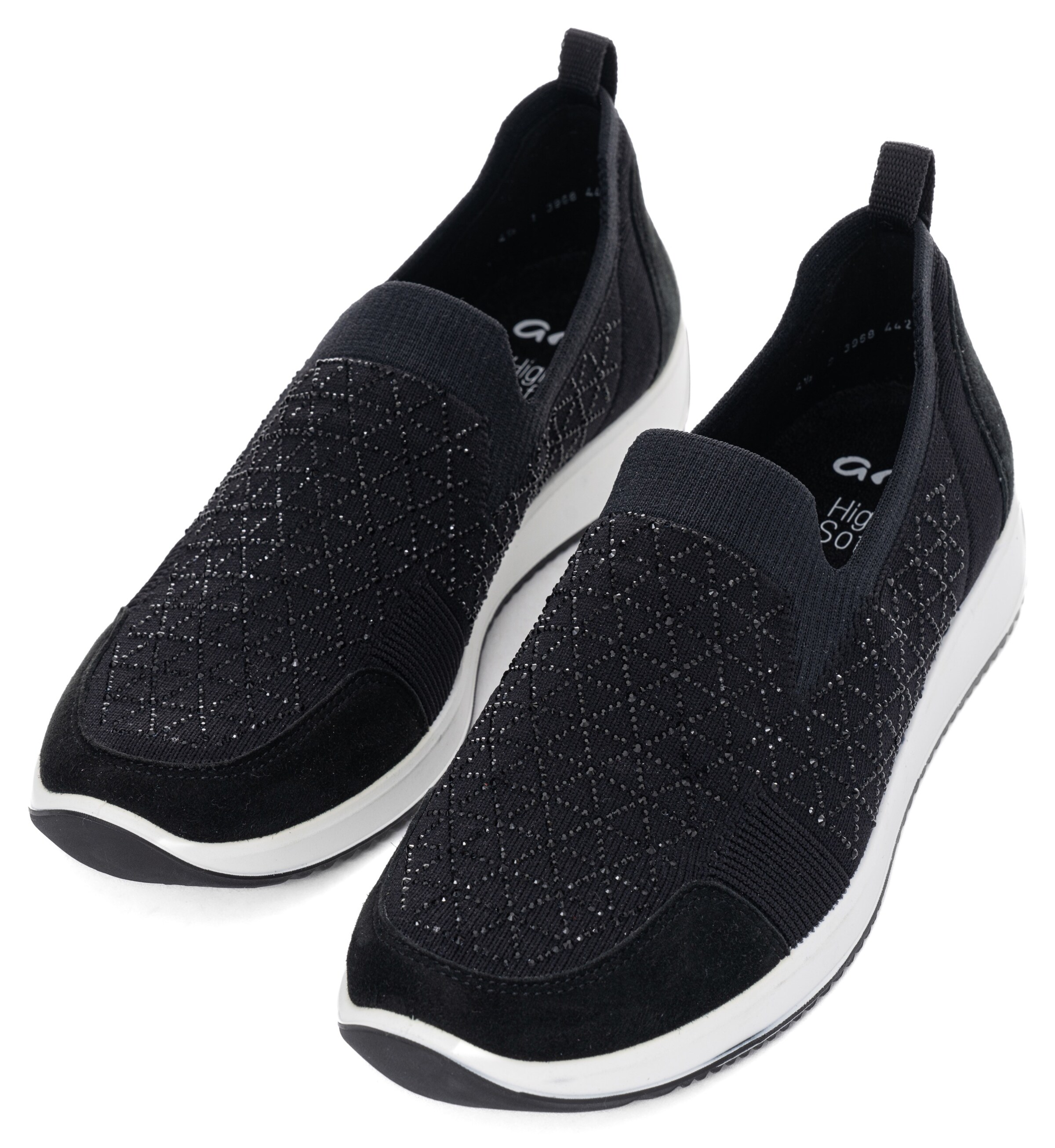 ARA Slip-Ons in Black