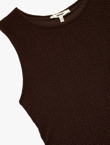 Koton Kleid in Braun