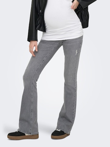 Flared Jeans 'OLMBlush' di Only Maternity in grigio: frontale