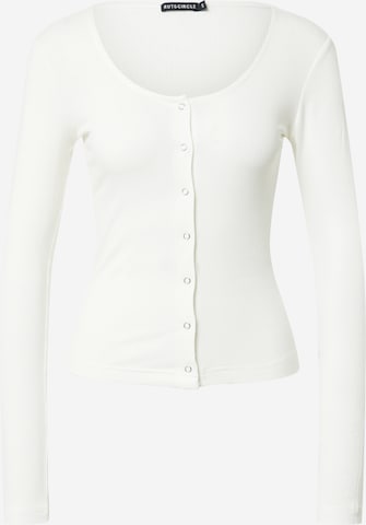 Rut & Circle T-shirt 'LIZA' i vit: framsida