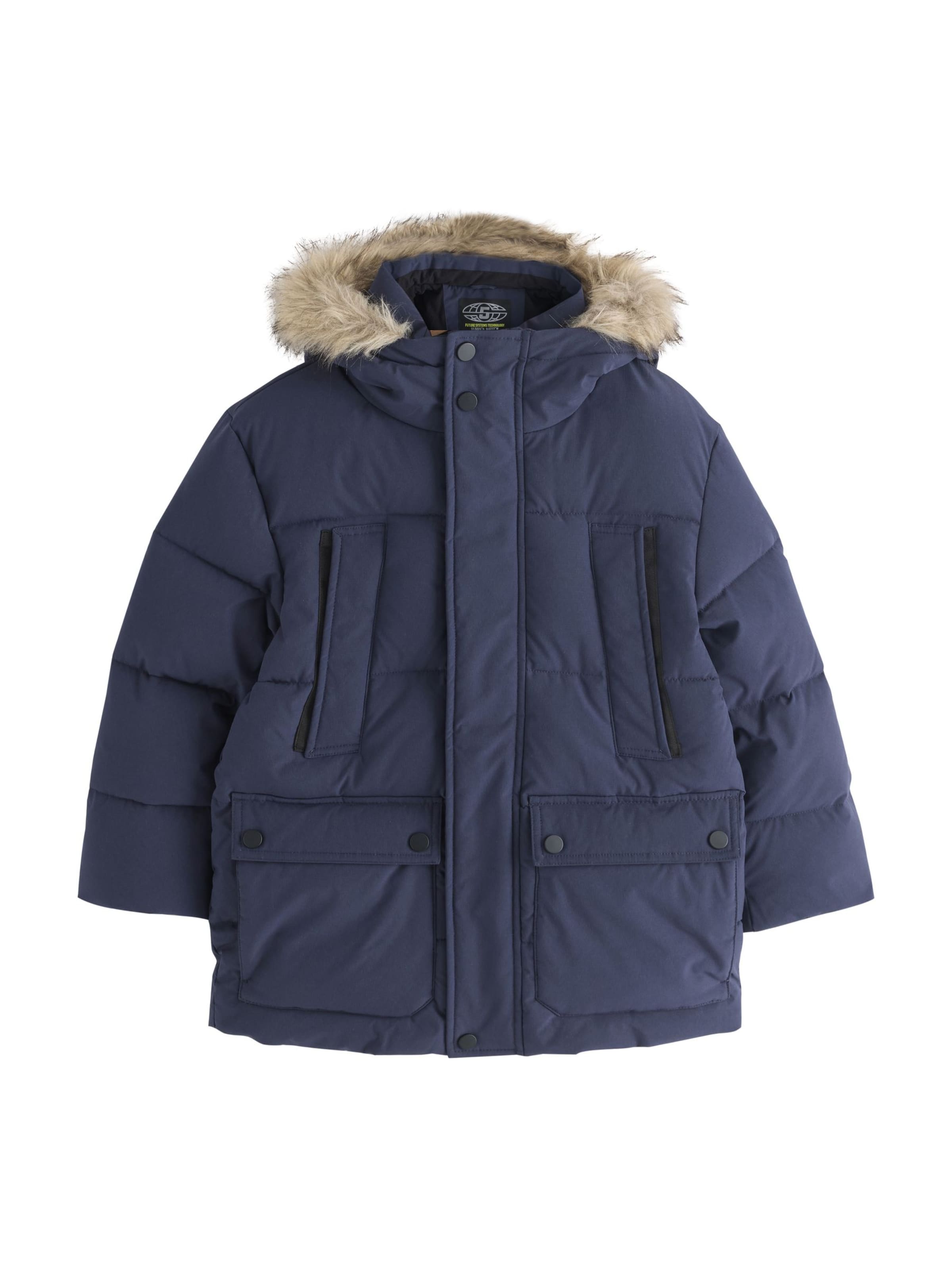 Next Parka in Blau: Vorderseite