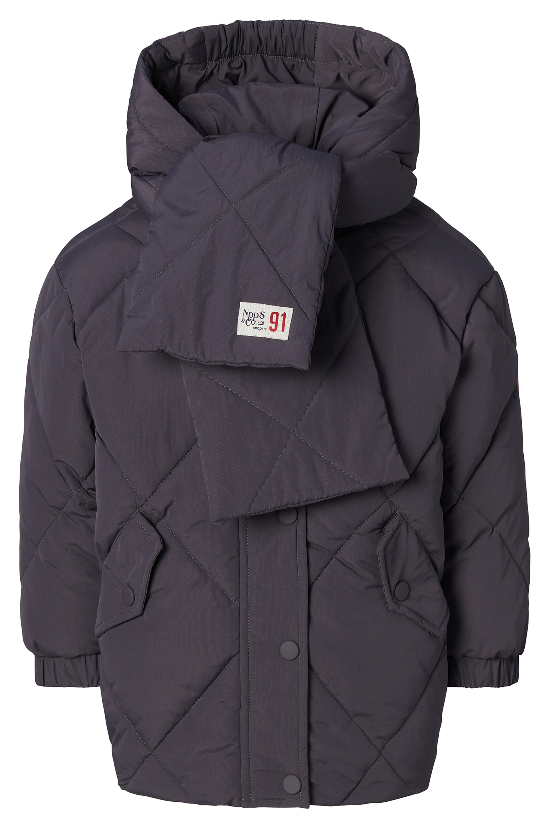 Noppies Overgangsjakke 'Jinsha' i blå: forside