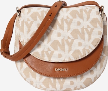 DKNY Schoudertas 'GRAMERCY' in Beige: voorkant