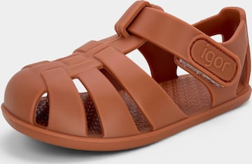 IGOR - Zapatos para playa y agua en naranja: frente