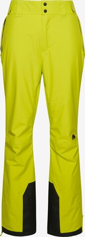 Superdry Workout Pants 'Snow Ultra' in Yellow: front