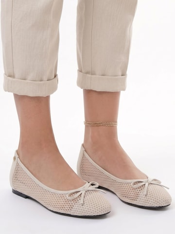 Maciejka Ballerina 'K7512-04/00-1'‌‌‌ in Beige