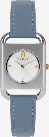 FURLA Analog Watch 'ARCO' in Blue: front