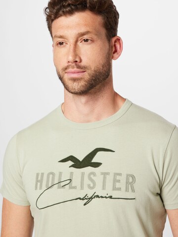 HOLLISTER T-Shirt in Grün