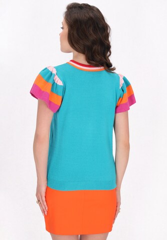 Pull-over 'Fashion Look' faina en bleu