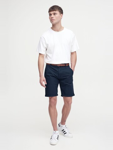 !Solid Regular Chinoshorts 'Montijo' in Blau