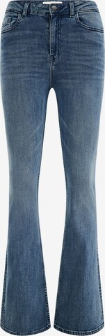 WE Fashion Flared Jeans in Blauw: voorkant