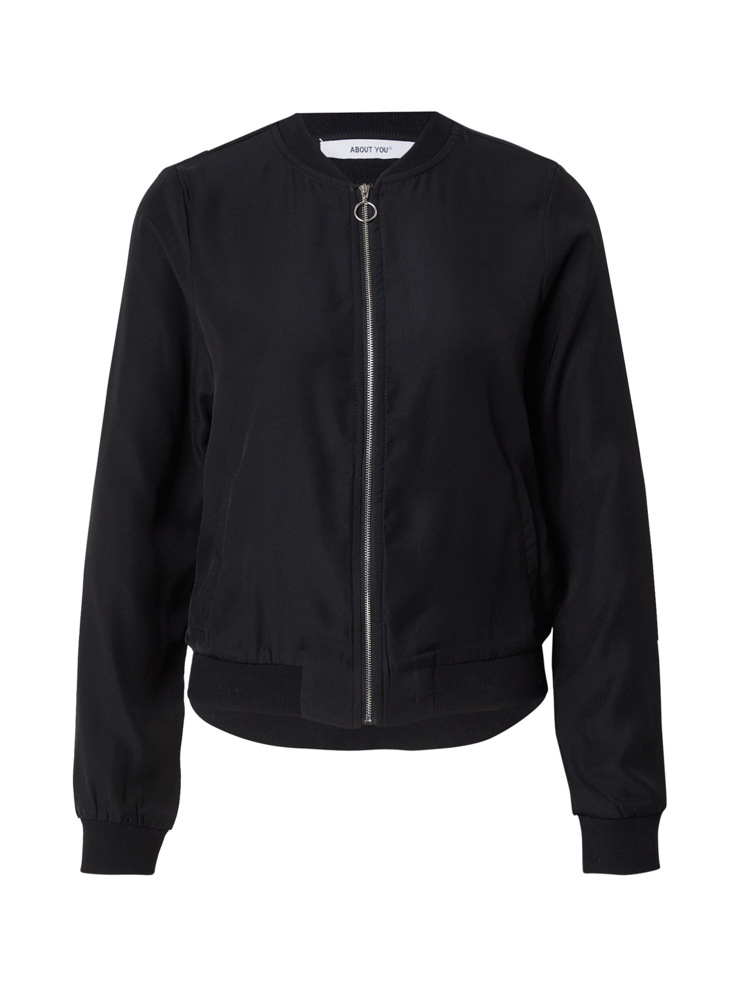 Veste mi-saison 'Katrin' ABOUT YOU en noir : devant