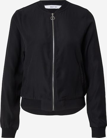 ABOUT YOU Between-season jacket 'Katrin' in Black: front