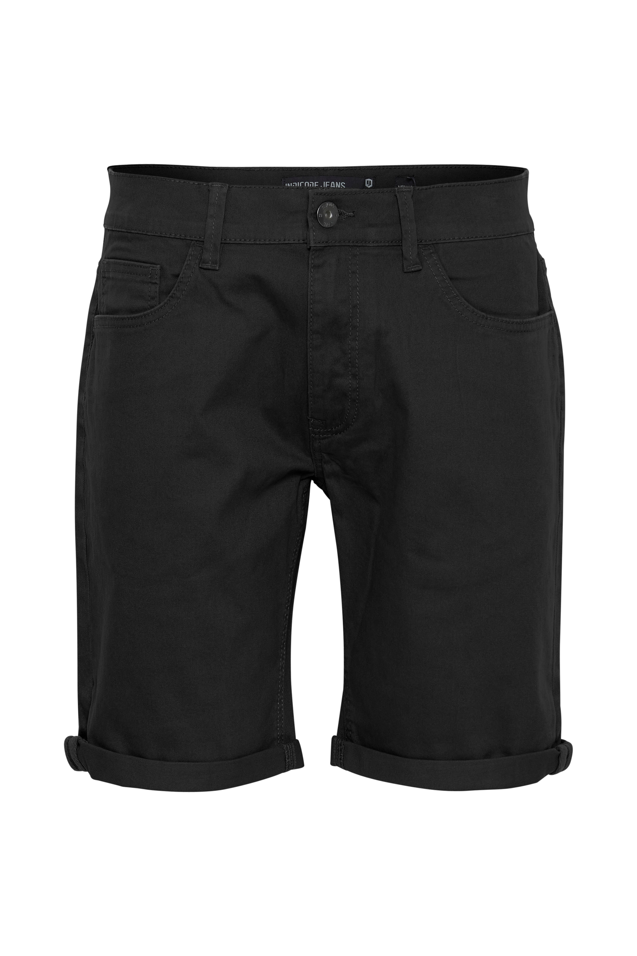 INDICODE JEANS Regular Jeans 'Pokka' in Black: front
