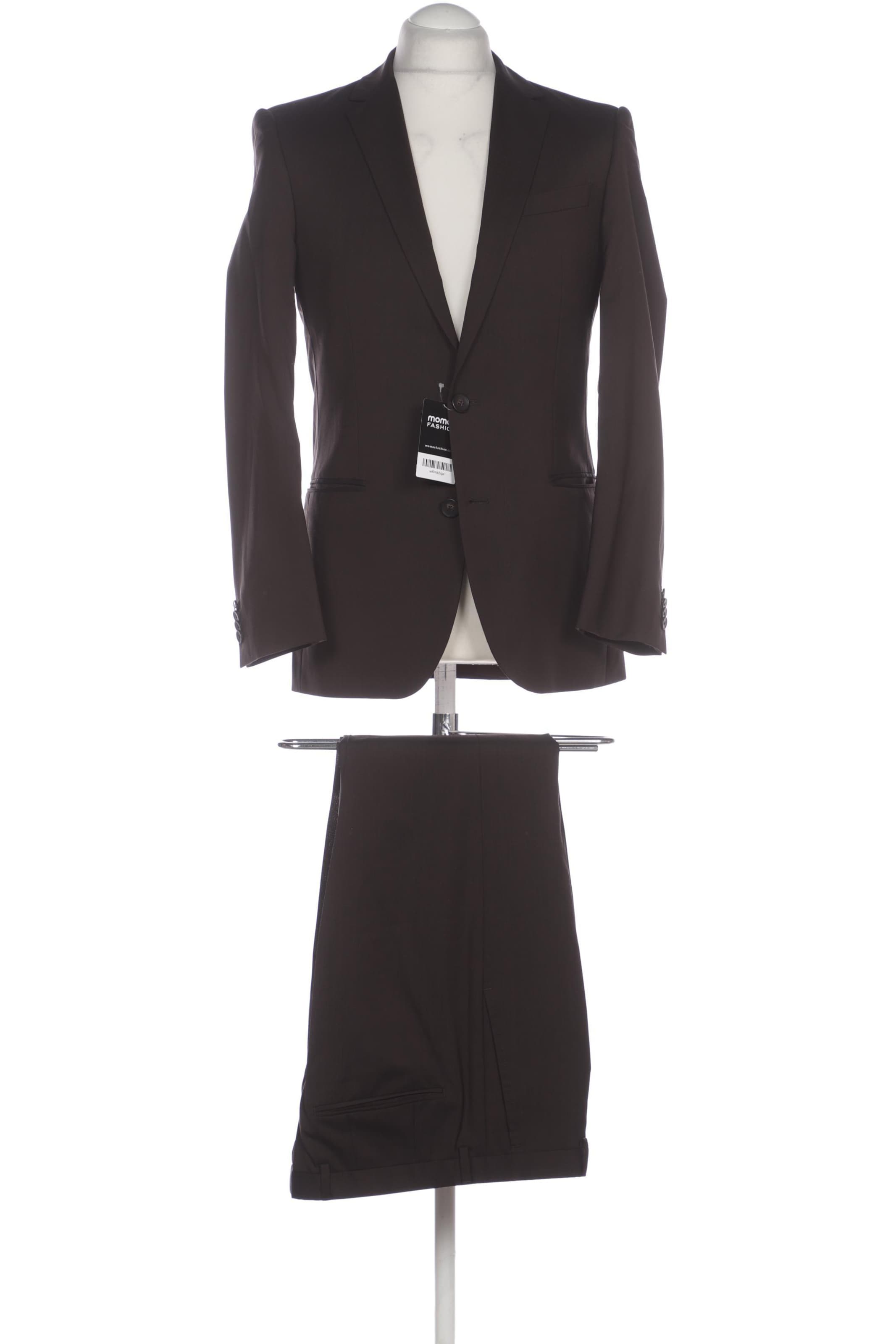 HUGO Suit in S in Brown: front