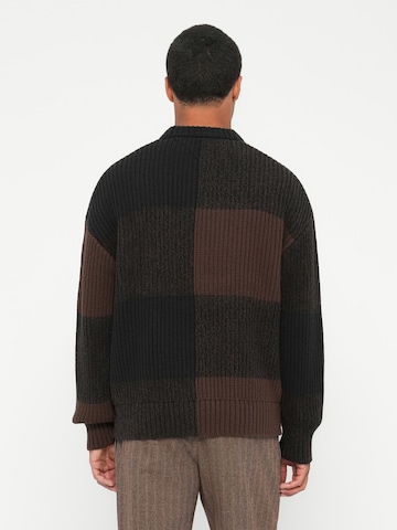 TOMMY HILFIGER Pullover in Braun: Rückseite