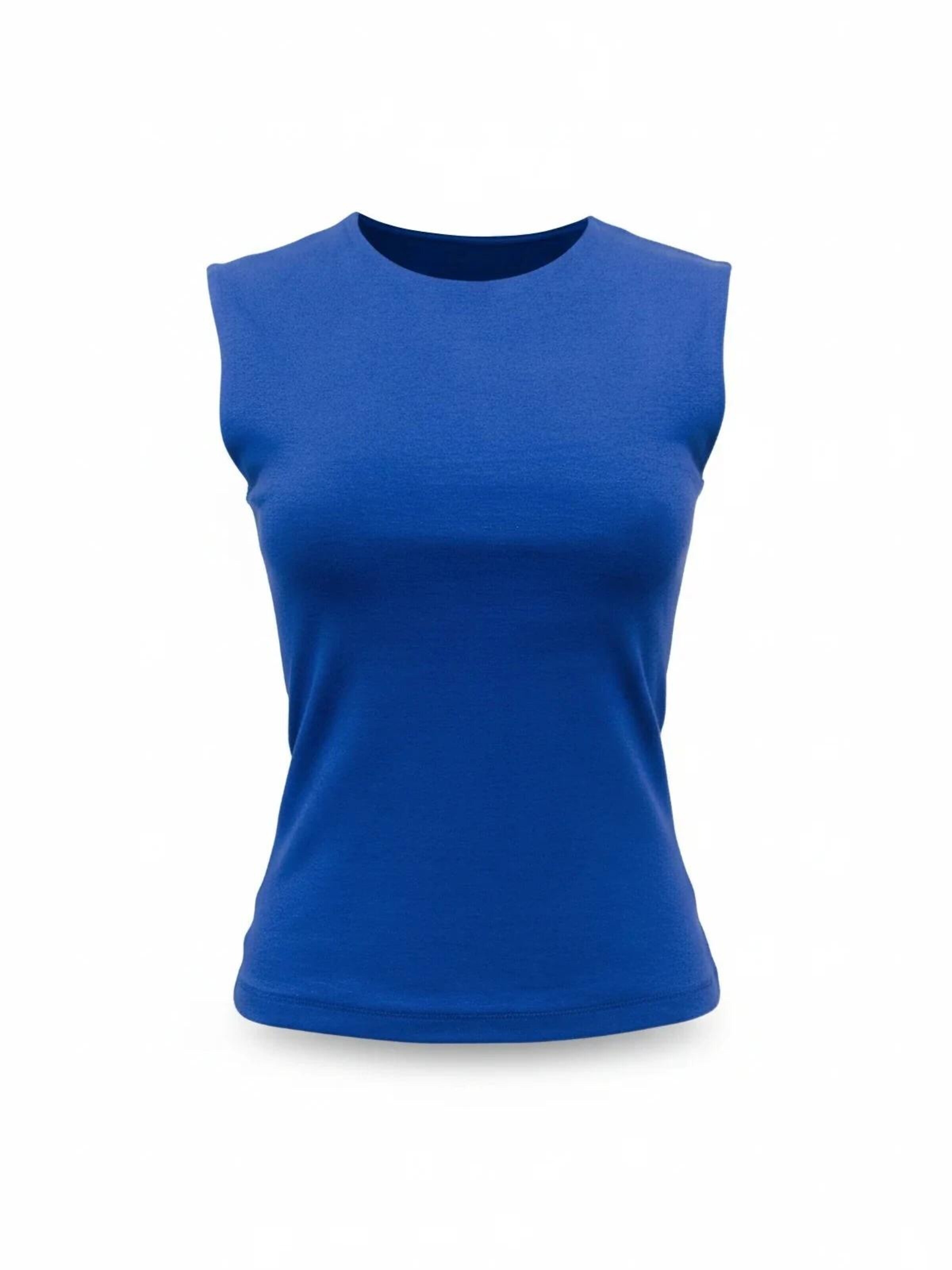 No Matter What Top in Blau