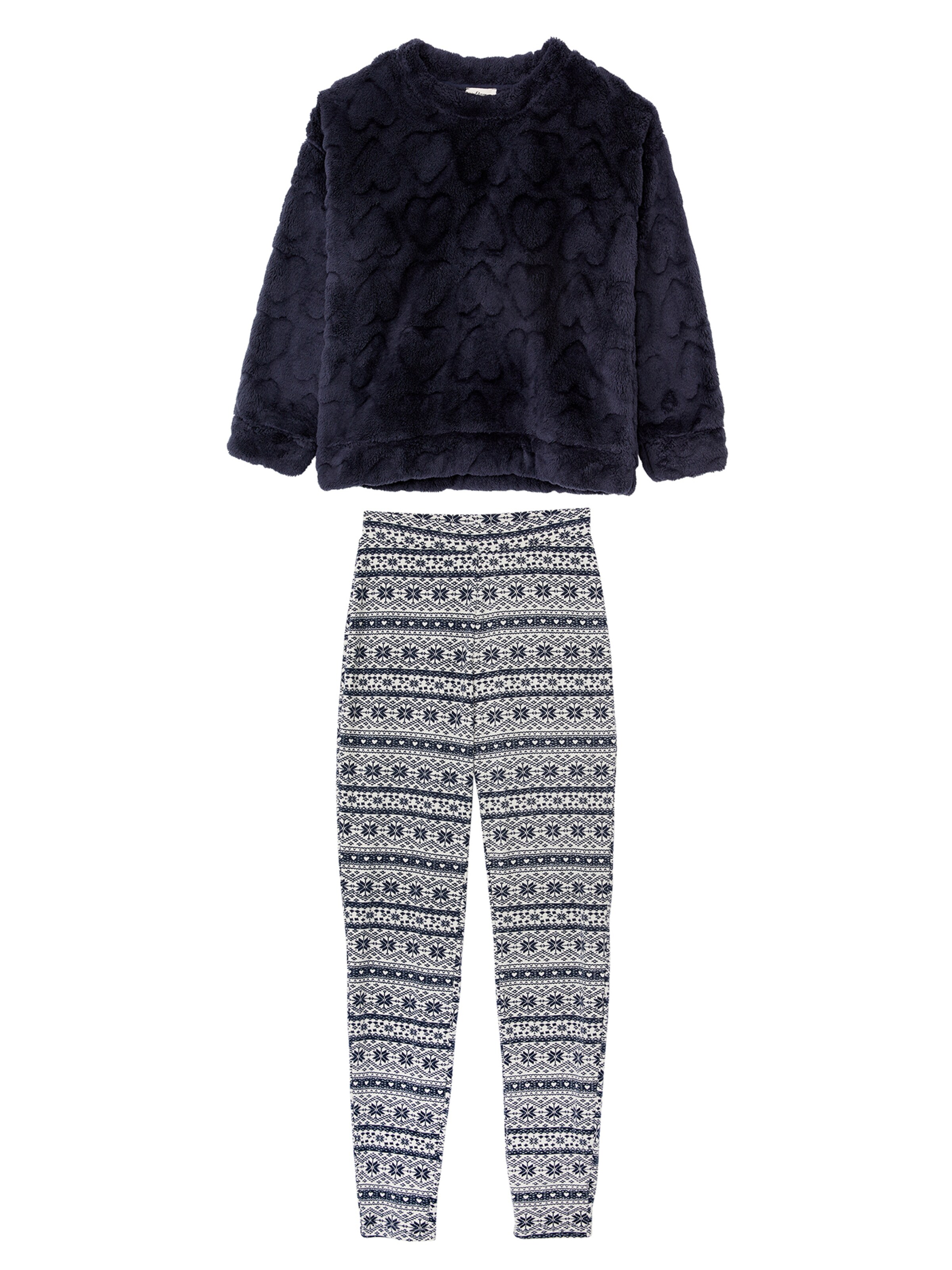 ETAM Pyjama in Blau: Vorderseite