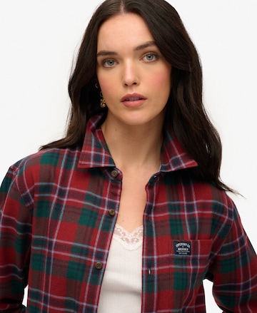 Superdry Blouse in Rood