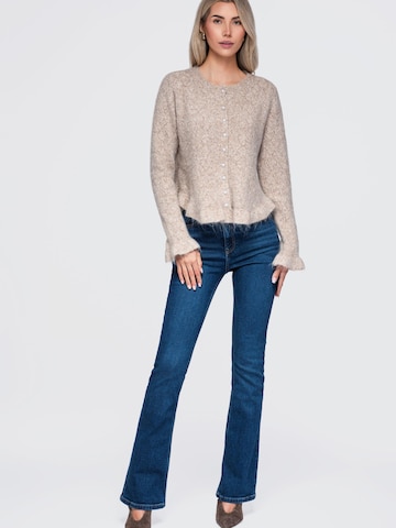 Giacchetta di Ombre in beige: frontale