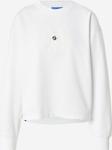 KARL LAGERFELD JEANS Sweatshirt in White: front