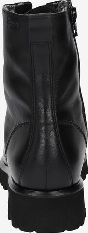 SIOUX Lace-Up Ankle Boots 'Mered' in Black