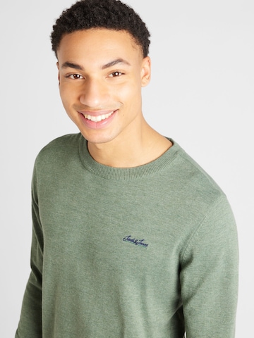 JACK & JONES Sweater 'BRANDY' in Green