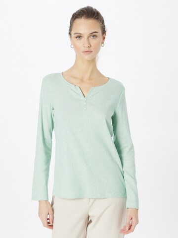 TOM TAILOR Shirt in Groen: voorkant