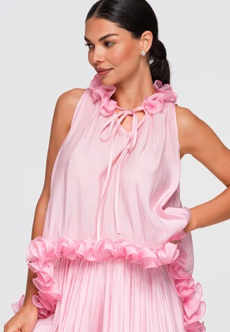 Ombre Bluse in Pink