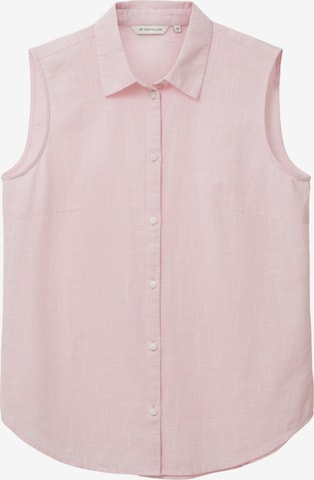 TOM TAILOR Μπλούζα σε ροζ: μπροστά