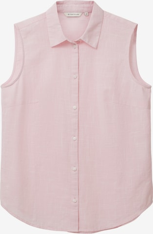 TOM TAILOR Bluse i pink: forside