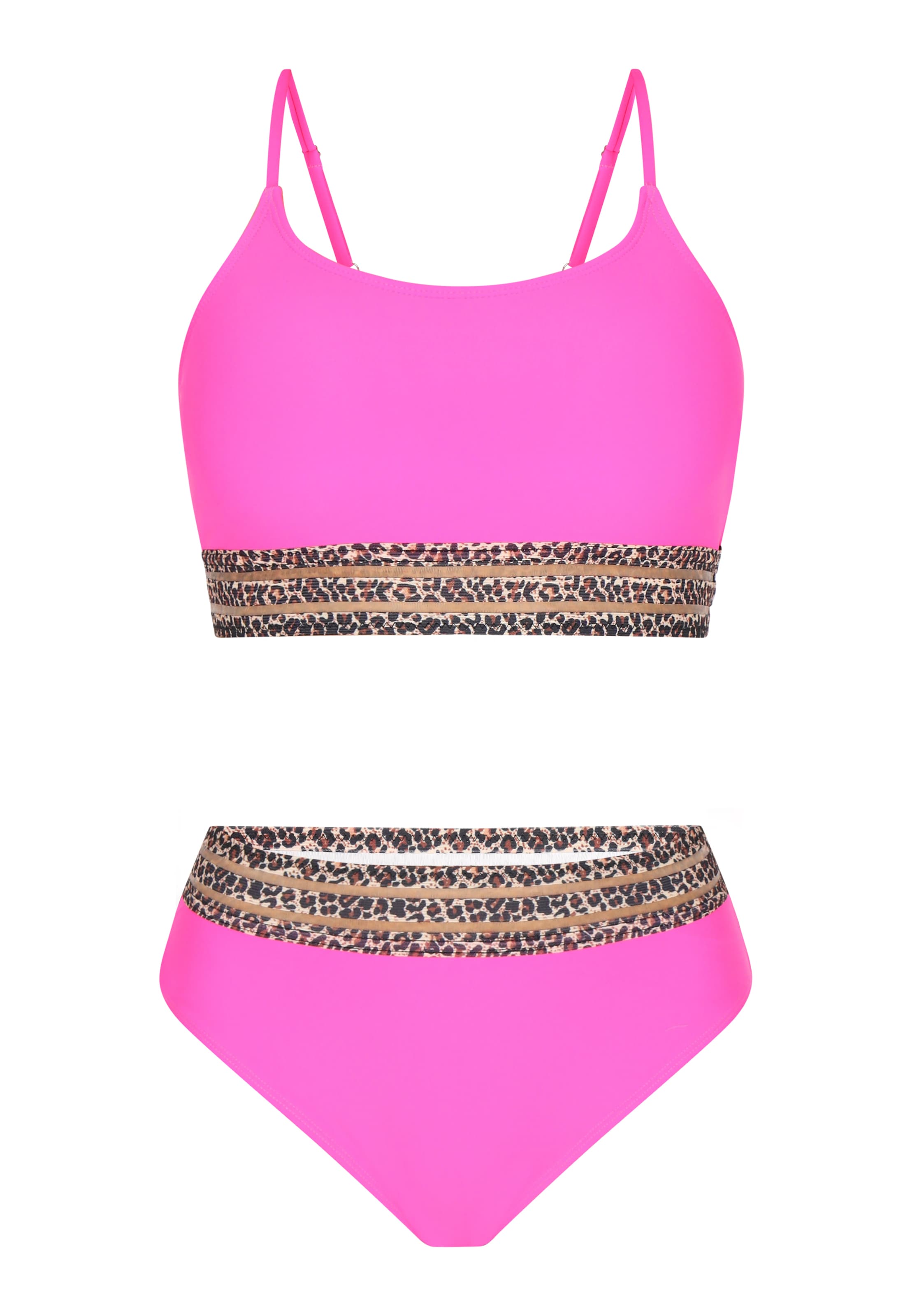 faina Korzetová Bikiny – pink: přední strana