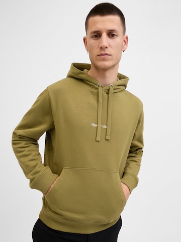 JACK & JONES Μπλούζα φούτερ 'JORNORREBRO' σε πράσινο