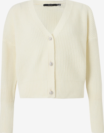 Cardigan 'VMLealight' VERO MODA en blanc : devant