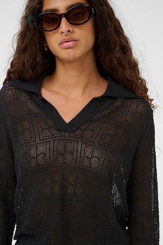 Pull-over 'SLYasmine' SOAKED IN LUXURY en noir