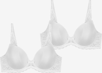 Soutien-gorge ' Amourette Spotlight ' TRIUMPH en blanc : devant
