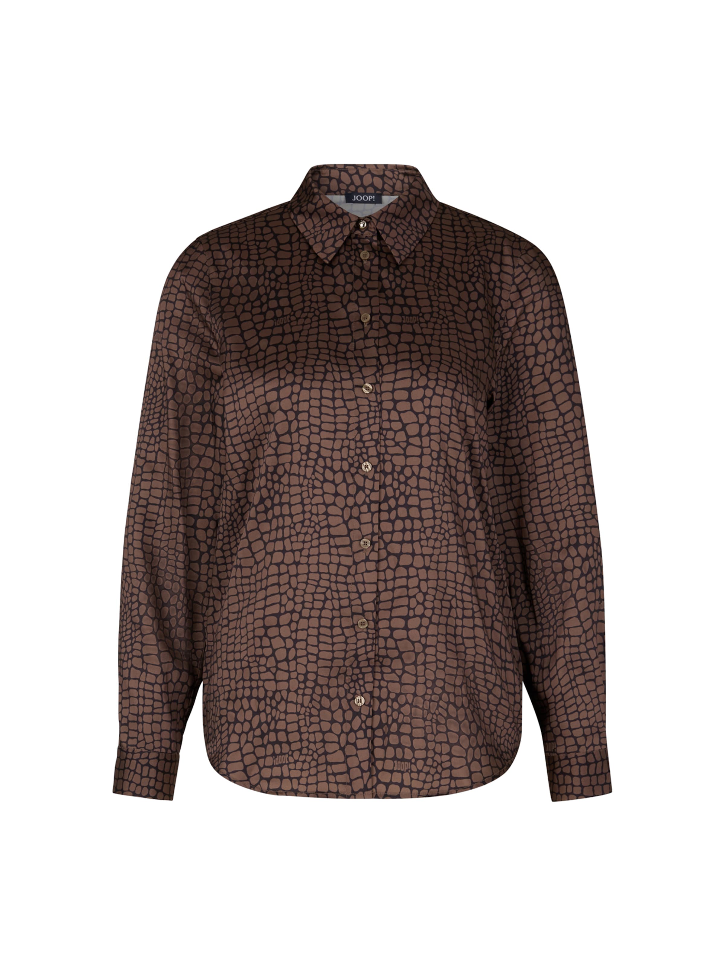 JOOP! Blouse 'Bliss' in Bruin: voorkant