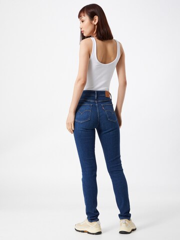 LEVI'S ® Skinny Jeans '721 High Rise Skinny' in Blauw