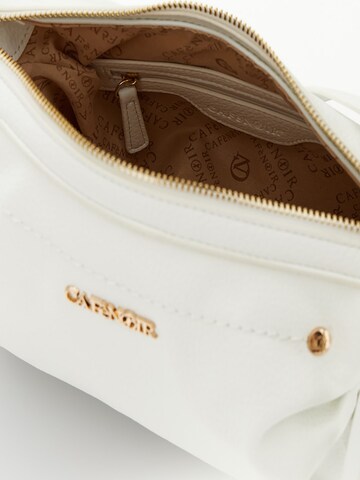 Borsa a tracolla di CAFè NOIR in bianco