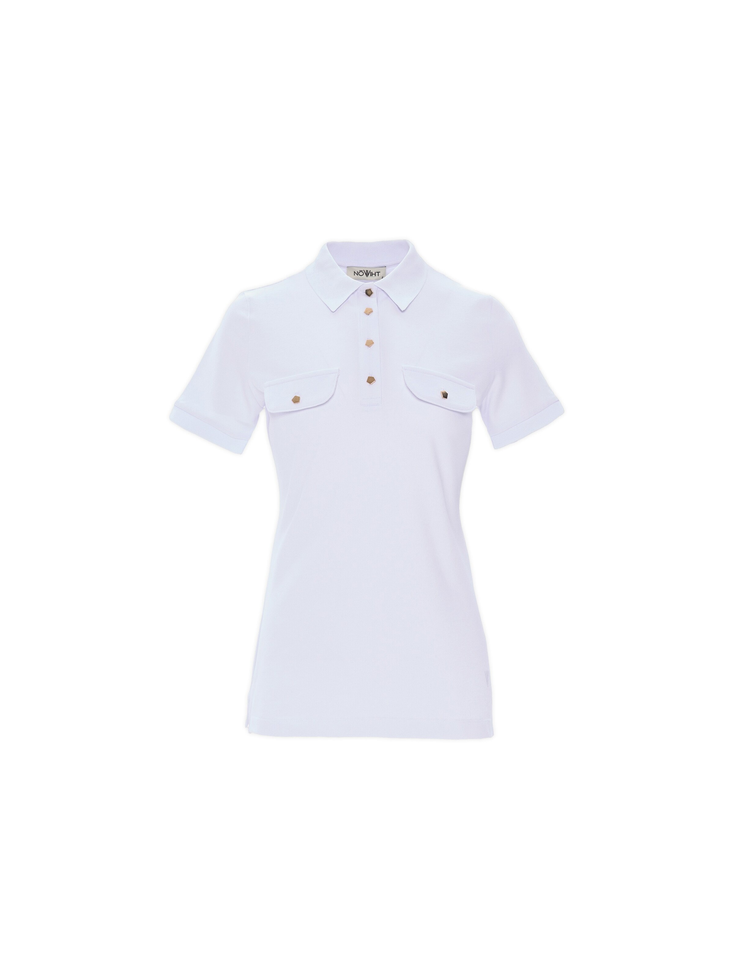 NOWIHT Shirts 'Adrienne' i hvid: forside