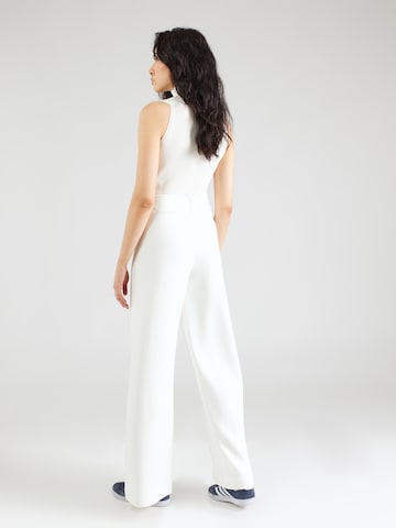 Max Mara Leisure Wide leg Παντελόνι 'LEVANTE' σε λευκό