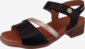 Sandales 'Nikolia' MEPHISTO en noir : devant