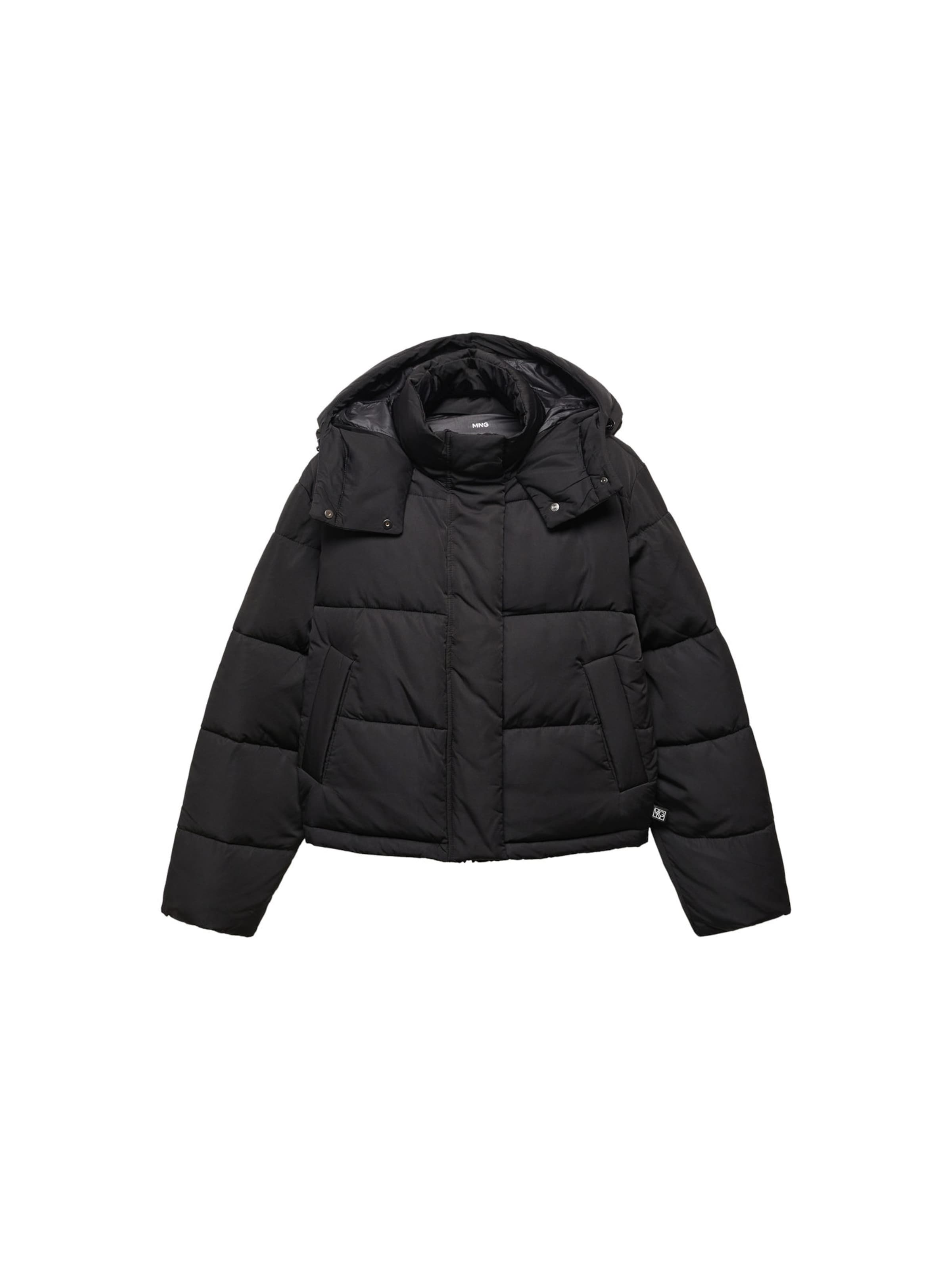 MANGO Jacke 'Anita' in Schwarz: Vorderseite