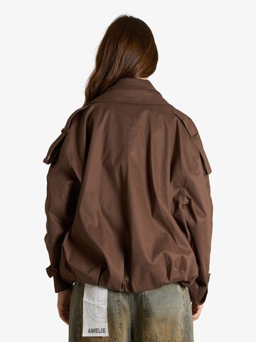 HAVE ONE Between-Season Jacket in Brown