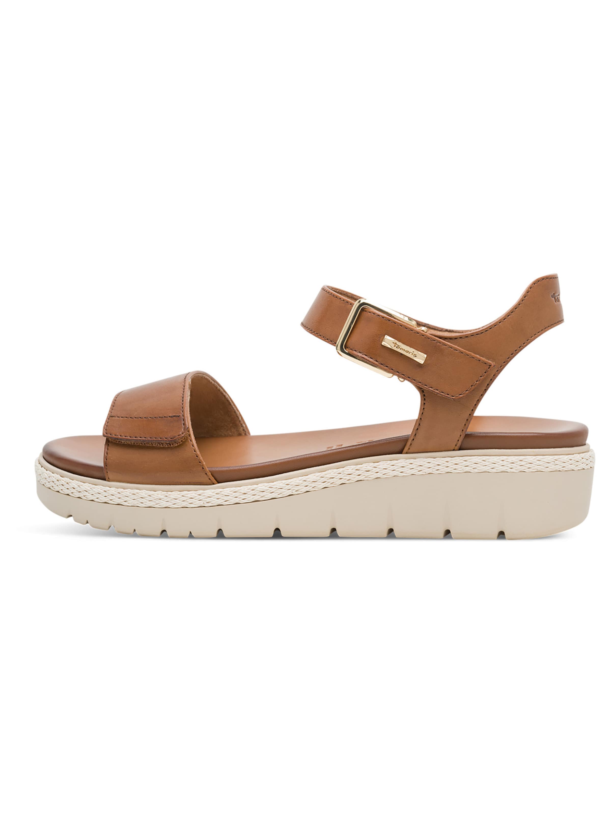 Tamaris Sandalen met riem in Bruin
