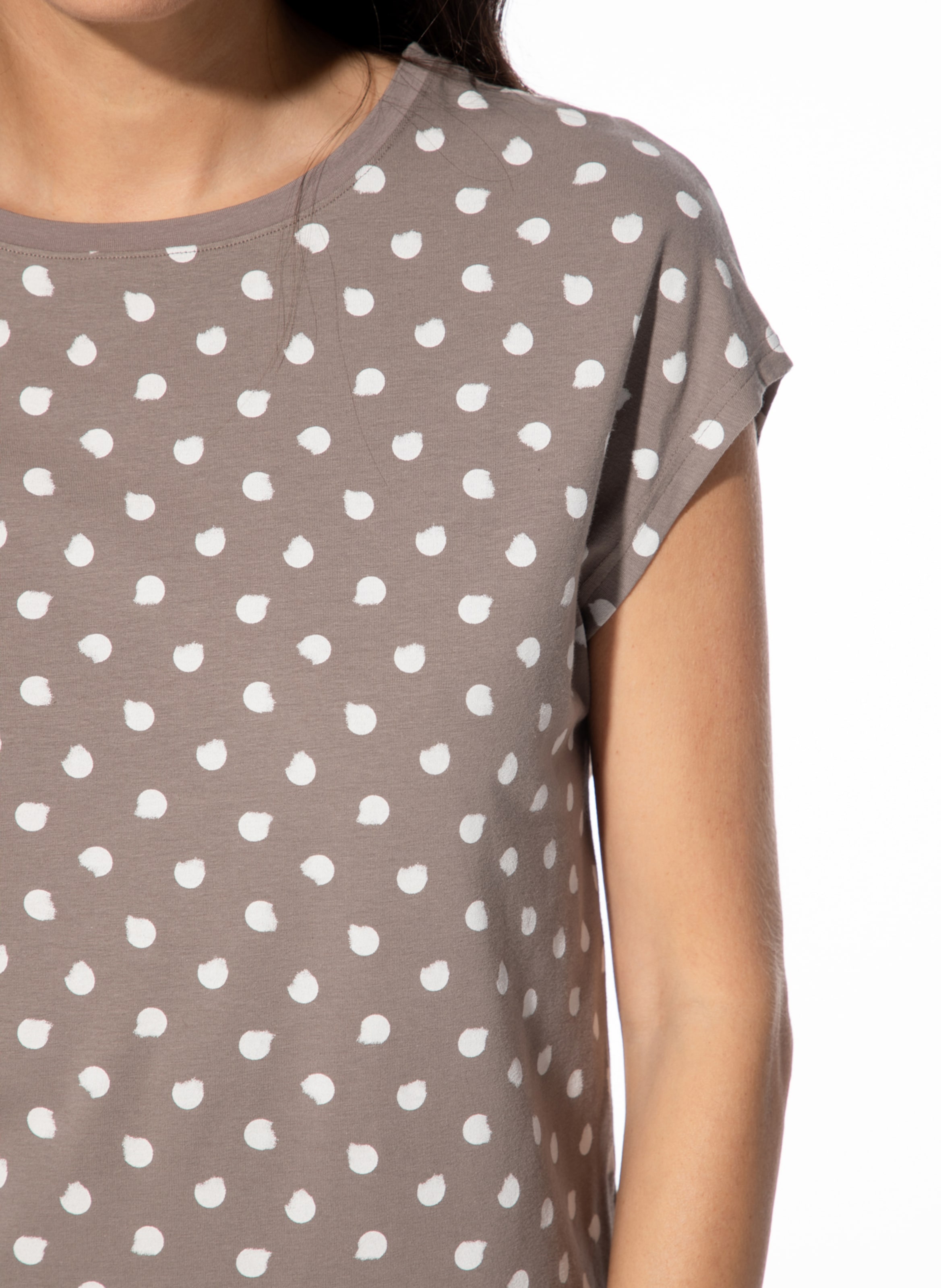 Sanetta Schlafshirt in Braun