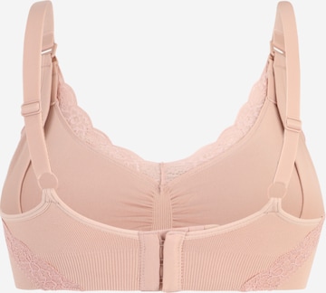 Bustier Soutien-gorge d’allaitement Lindex Maternity en beige